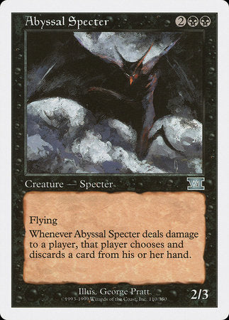 Abyssal Specter [Classic Sixth Edition] | Mindsight Gaming