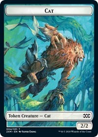 Cat // Myr (024) Double-sided Token [Double Masters Tokens] | Mindsight Gaming