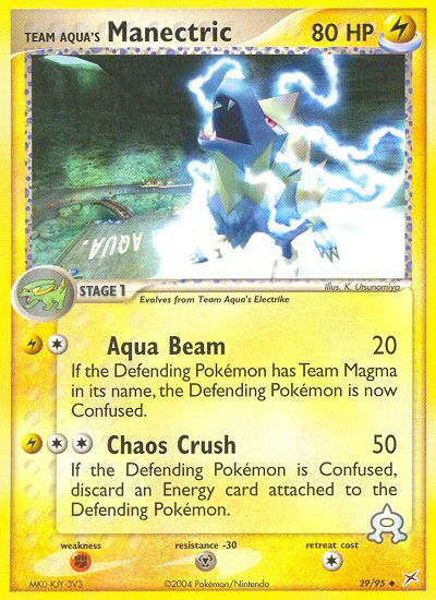Team Aqua's Manectric (29/95) [EX: Team Magma vs Team Aqua] | Mindsight Gaming
