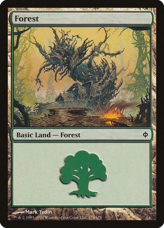 Forest (174) [New Phyrexia] | Mindsight Gaming