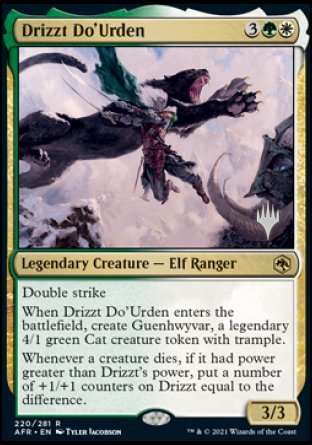 Drizzt Do'Urden (Promo Pack) [Dungeons & Dragons: Adventures in the Forgotten Realms Promos] | Mindsight Gaming