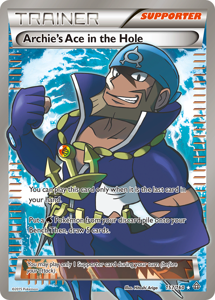Archie's Ace in the Hole (157/160) [XY: Primal Clash] | Mindsight Gaming