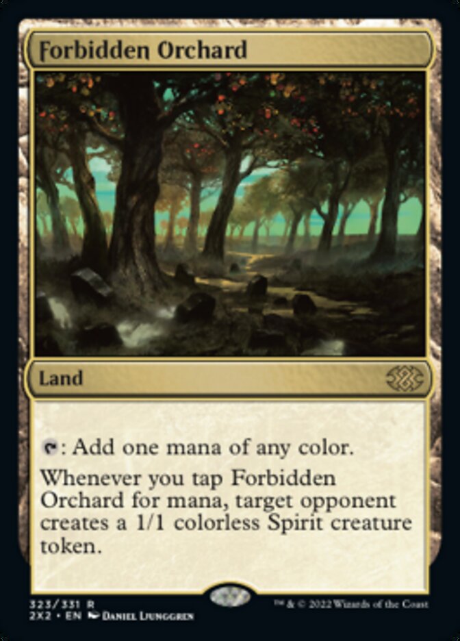 Forbidden Orchard [Double Masters 2022] | Mindsight Gaming