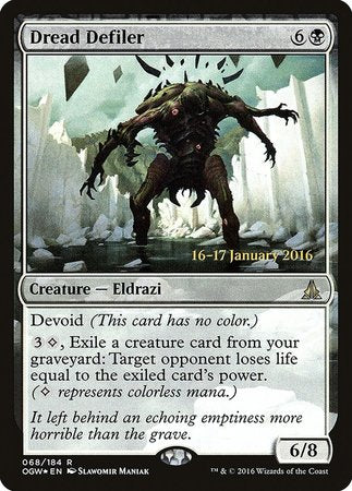 Dread Defiler [Oath of the Gatewatch Promos] | Mindsight Gaming