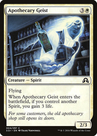 Apothecary Geist [Shadows over Innistrad] | Mindsight Gaming
