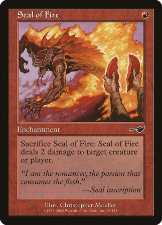 Seal of Fire [Nemesis] | Mindsight Gaming
