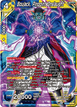 Boujack, Pinpoint Onslaught (EX18-05) [Namekian Boost] | Mindsight Gaming