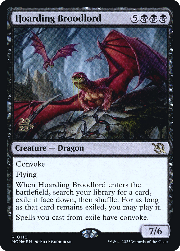Hoarding Broodlord [March of the Machine Prerelease Promos] | Mindsight Gaming