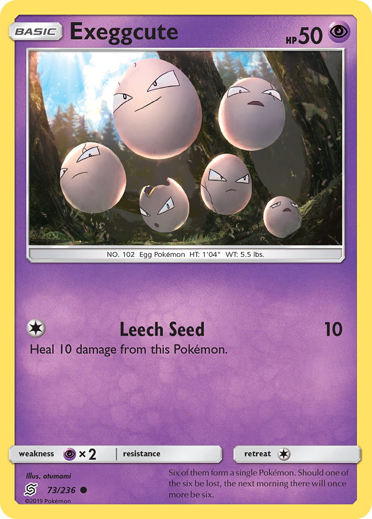 Exeggcute (73/236) [Sun & Moon: Unified Minds] | Mindsight Gaming