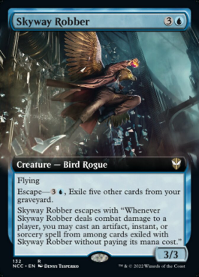Skyway Robber (Extended Art) [Streets of New Capenna Commander] | Mindsight Gaming
