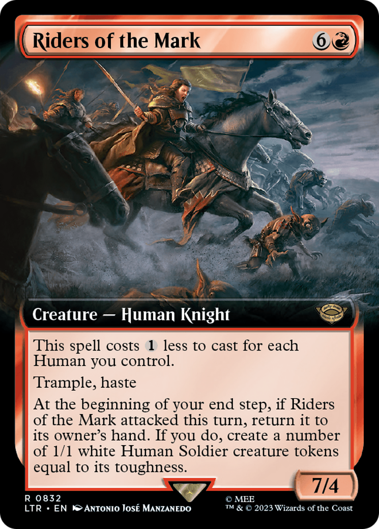 Riders of the Mark (Extended Art) [The Lord of the Rings: Tales of Middle-Earth] | Mindsight Gaming