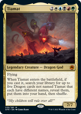 Tiamat [Dungeons & Dragons: Adventures in the Forgotten Realms] | Mindsight Gaming