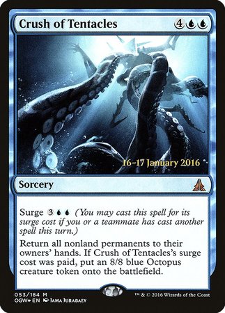 Crush of Tentacles [Oath of the Gatewatch Promos] | Mindsight Gaming