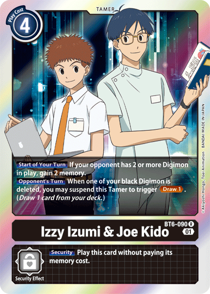 Izzy Izumi & Joe Kido [BT6-090] [Double Diamond] | Mindsight Gaming