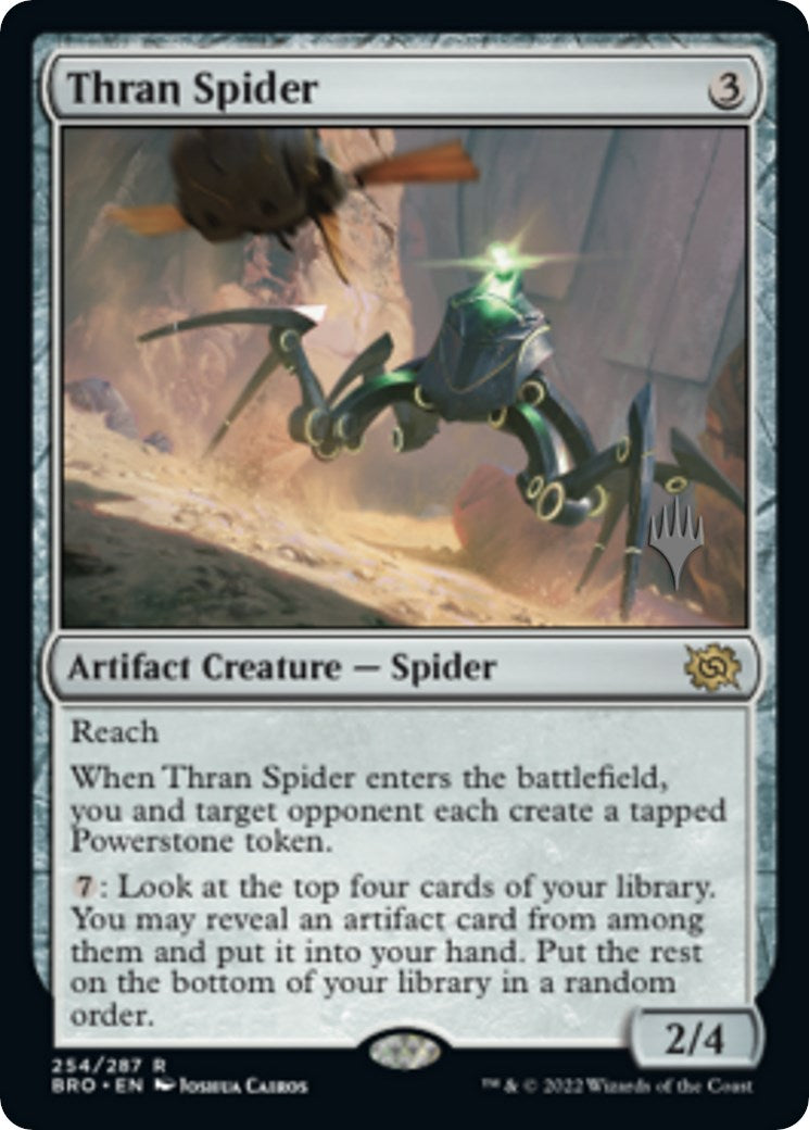 Thran Spider (Promo Pack) [The Brothers' War Promos] | Mindsight Gaming