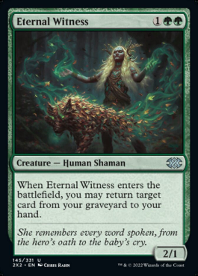 Eternal Witness [Double Masters 2022] | Mindsight Gaming
