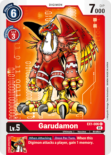 Garudamon [EX1-006] [Classic Collection] | Mindsight Gaming