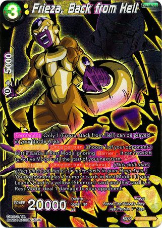 Frieza, Back from Hell (SPR) (BT5-091) [Miraculous Revival] | Mindsight Gaming