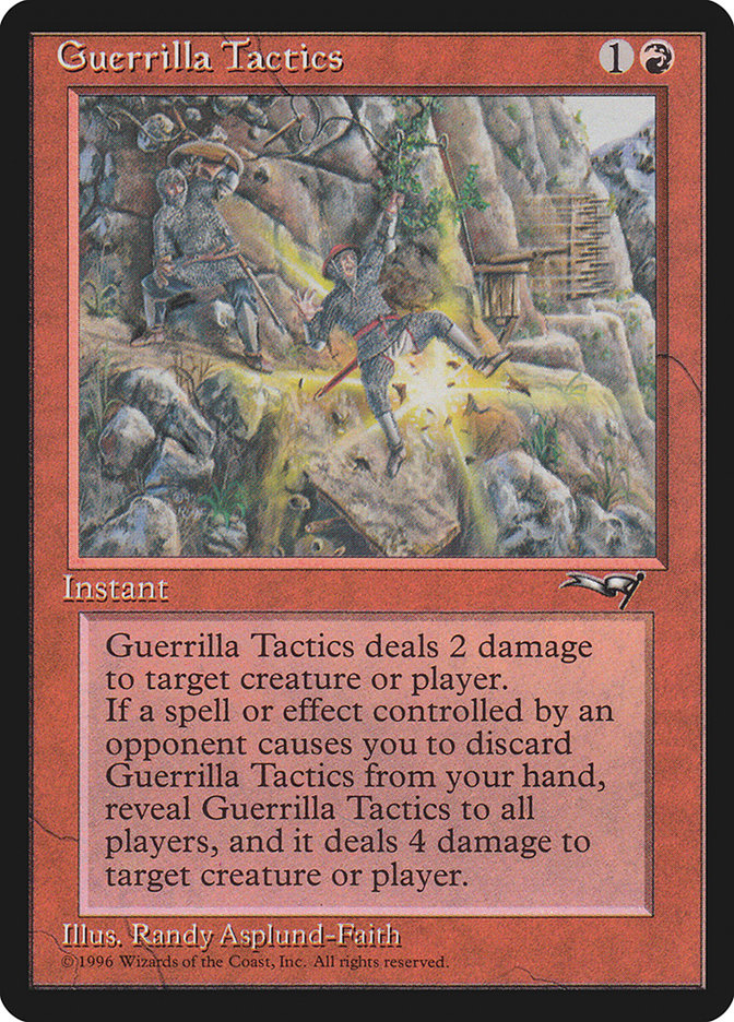Guerrilla Tactics (Falling) [Alliances] | Mindsight Gaming