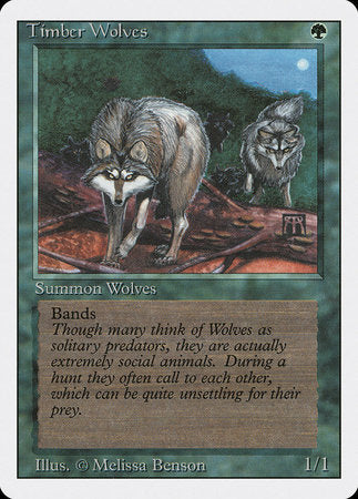 Timber Wolves [Revised Edition] | Mindsight Gaming