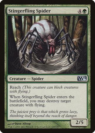 Stingerfling Spider [Magic 2012] | Mindsight Gaming