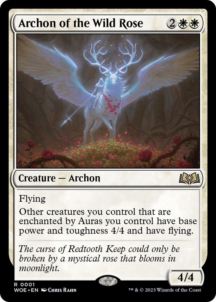 Archon of the Wild Rose [Wilds of Eldraine] | Mindsight Gaming