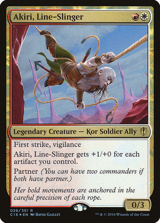 Akiri, Line-Slinger [Commander 2016] | Mindsight Gaming