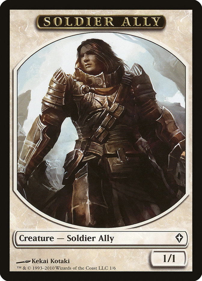 Soldier Ally [Worldwake Tokens] | Mindsight Gaming