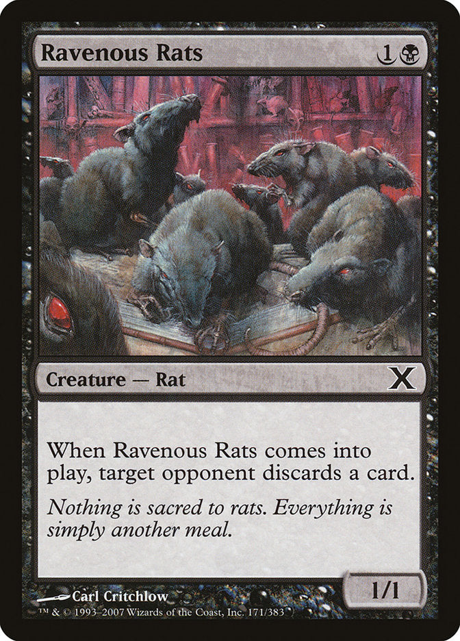 Ravenous Rats [Tenth Edition] | Mindsight Gaming