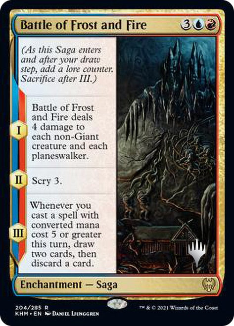 Battle of Frost and Fire [Kaldheim Promo Pack] | Mindsight Gaming
