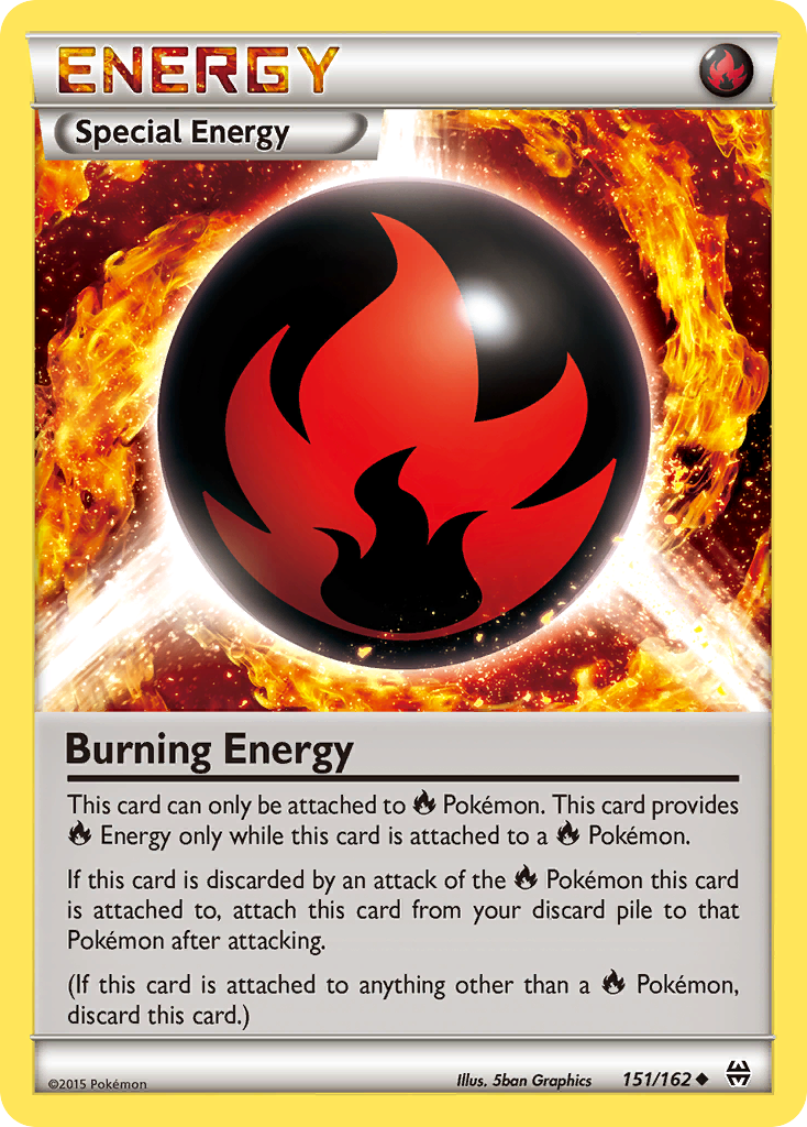Burning Energy (151/162) [XY: BREAKthrough] | Mindsight Gaming
