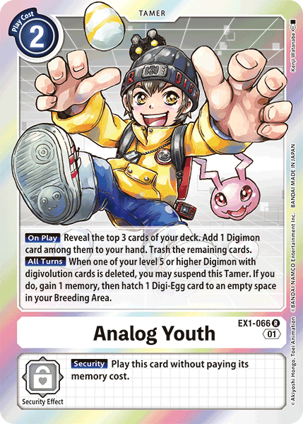 Analog Youth [EX1-066] [Classic Collection] | Mindsight Gaming