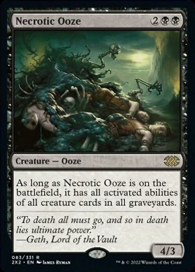Necrotic Ooze [Double Masters 2022] | Mindsight Gaming