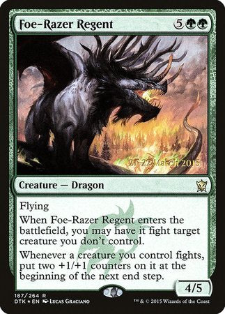 Foe-Razer Regent [Dragons of Tarkir Promos] | Mindsight Gaming
