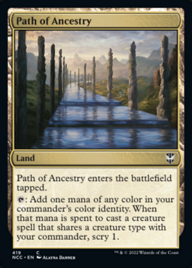 Path of Ancestry [Streets of New Capenna Commander] | Mindsight Gaming