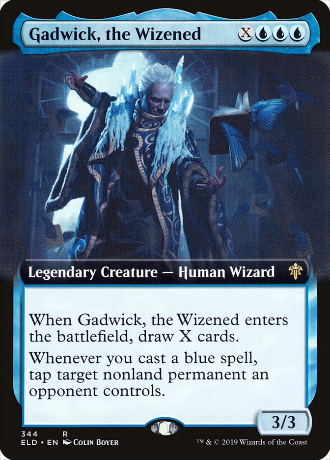 Gadwick, the Wizened (Extended Art) [Throne of Eldraine] | Mindsight Gaming