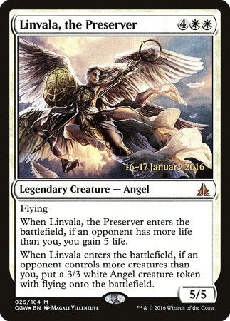 Linvala, the Preserver [Oath of the Gatewatch Promos] | Mindsight Gaming