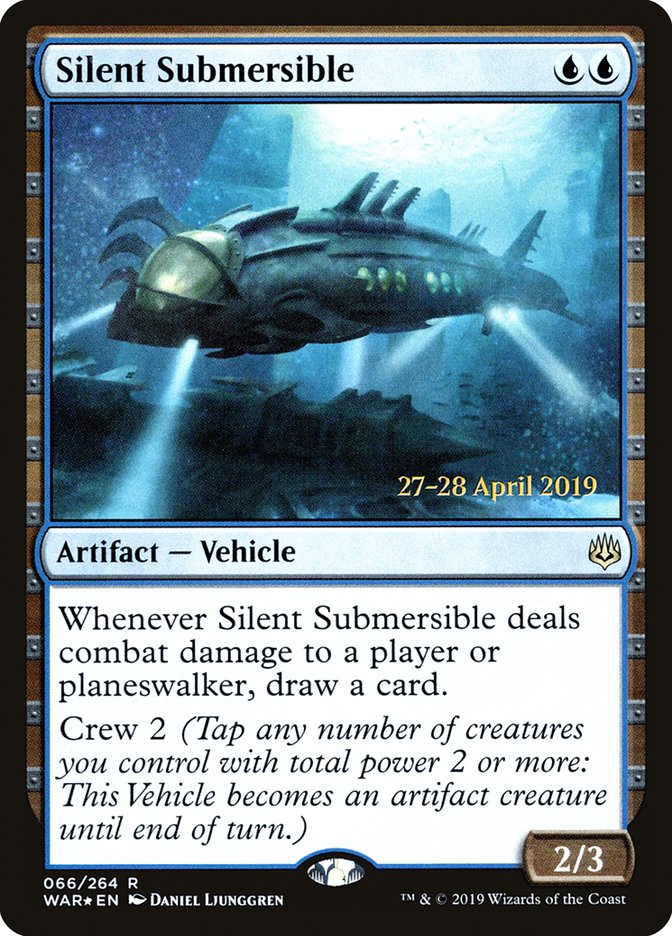Silent Submersible  [War of the Spark Prerelease Promos] | Mindsight Gaming