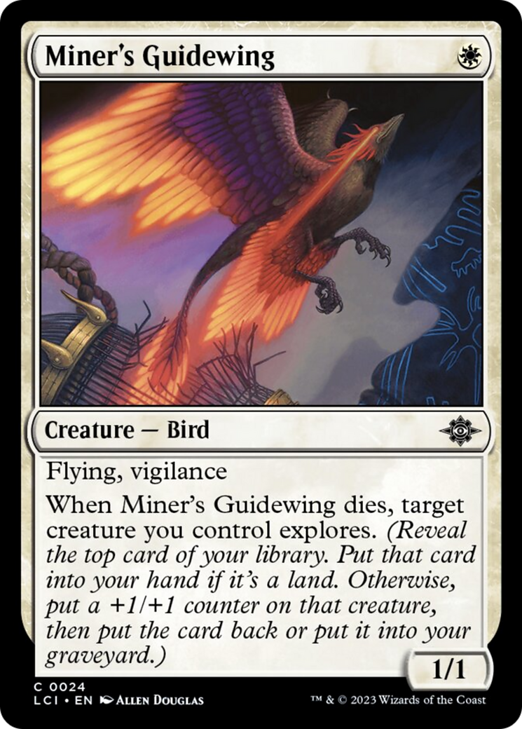 Miner's Guidewing [The Lost Caverns of Ixalan] | Mindsight Gaming