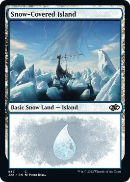 Snow-Covered Island [Jumpstart 2022] | Mindsight Gaming