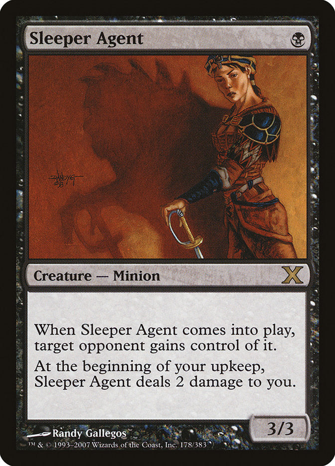 Sleeper Agent [Tenth Edition] | Mindsight Gaming