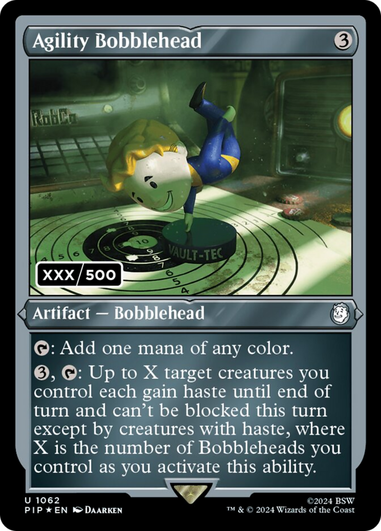 Agility Bobblehead (Serial Numbered) [Fallout] | Mindsight Gaming