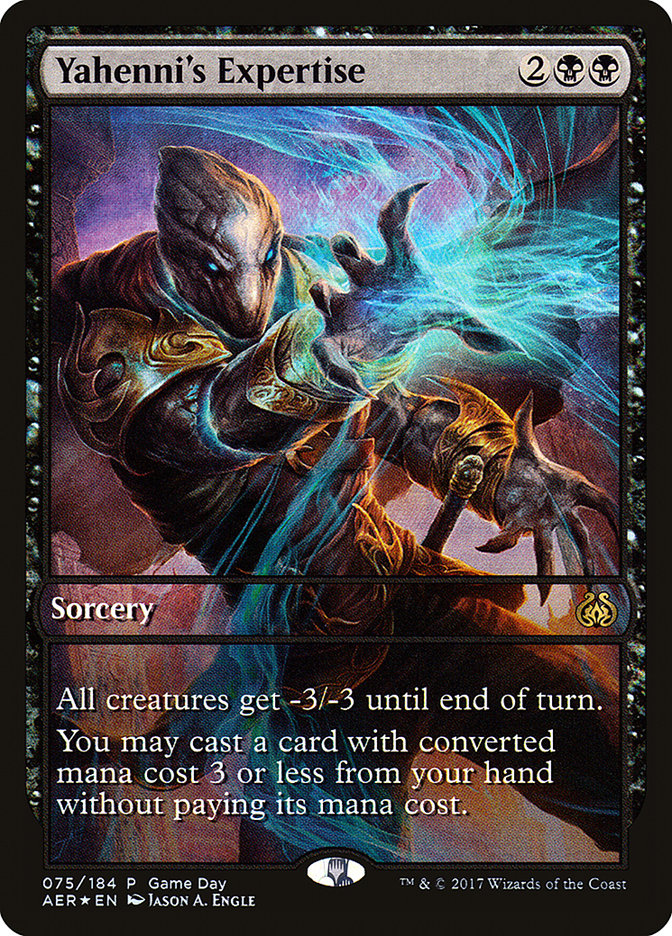 Yahenni's Expertise (Game Day) [Aether Revolt Promos] | Mindsight Gaming
