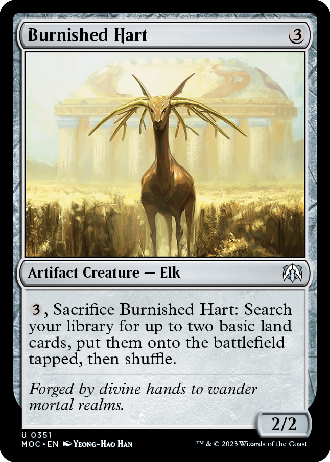 Burnished Hart [March of the Machine Commander] | Mindsight Gaming