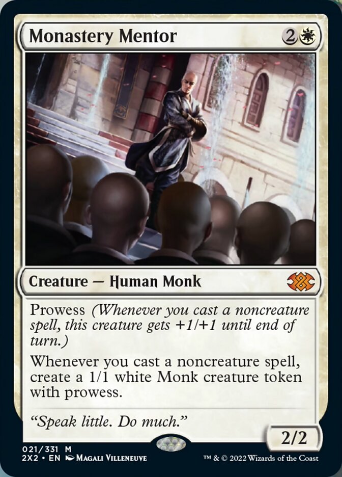 Monastery Mentor [Double Masters 2022] | Mindsight Gaming