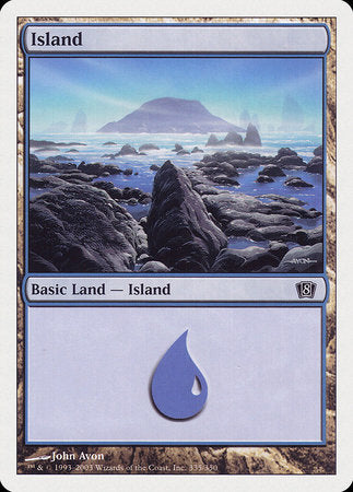 Island (335) [Eighth Edition] | Mindsight Gaming