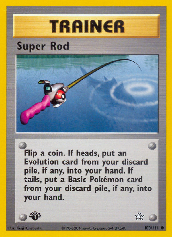 Super Rod (103/111) [Neo Genesis 1st Edition] | Mindsight Gaming
