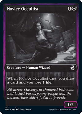 Novice Occultist [Innistrad: Double Feature] | Mindsight Gaming