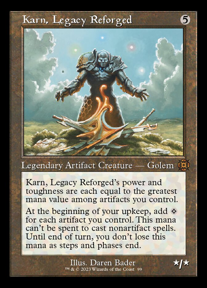 Karn, Legacy Reforged (Retro) [March of the Machine: The Aftermath] | Mindsight Gaming