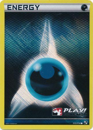 Darkness Energy (111/114) (Play Pokemon Promo) [Black & White: Base Set] | Mindsight Gaming